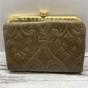 Hobo International Embossed Leather Wallet